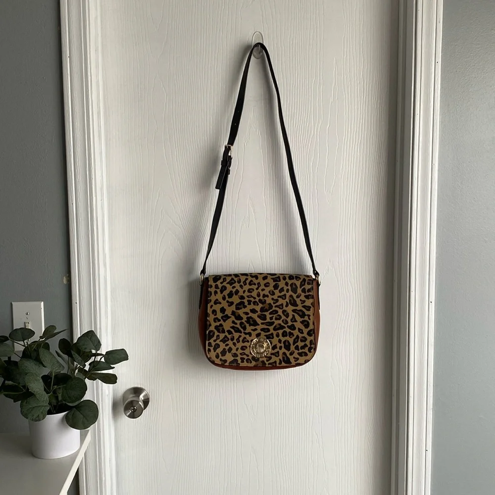 Brand New Cole Haan Leopard Crossbody - Picture 1 of 11